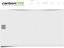 Tablet Screenshot of carbonliterecycling.com